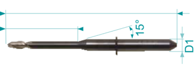 Ball Nose Ø2×20 / 4 DLC Diamond-Like Carbon