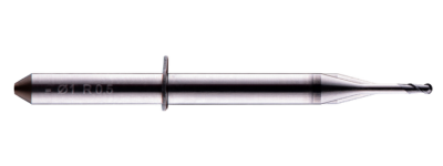 Ball Nose Ø1×6 / 3 Uncoated