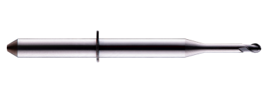 Ball Nose Ø1.5×8 / 3 Uncoated